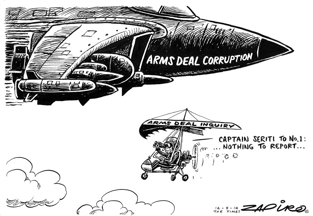 Zapiro: Arms deal commission and corruption