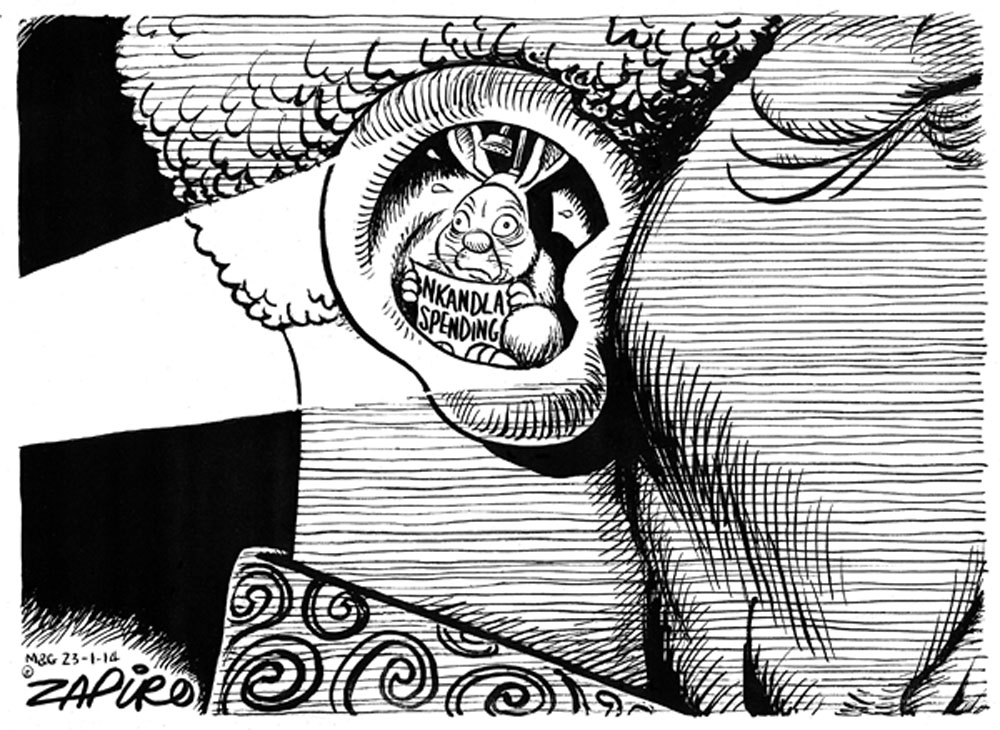 Zapiro: Zuma in the spotlight