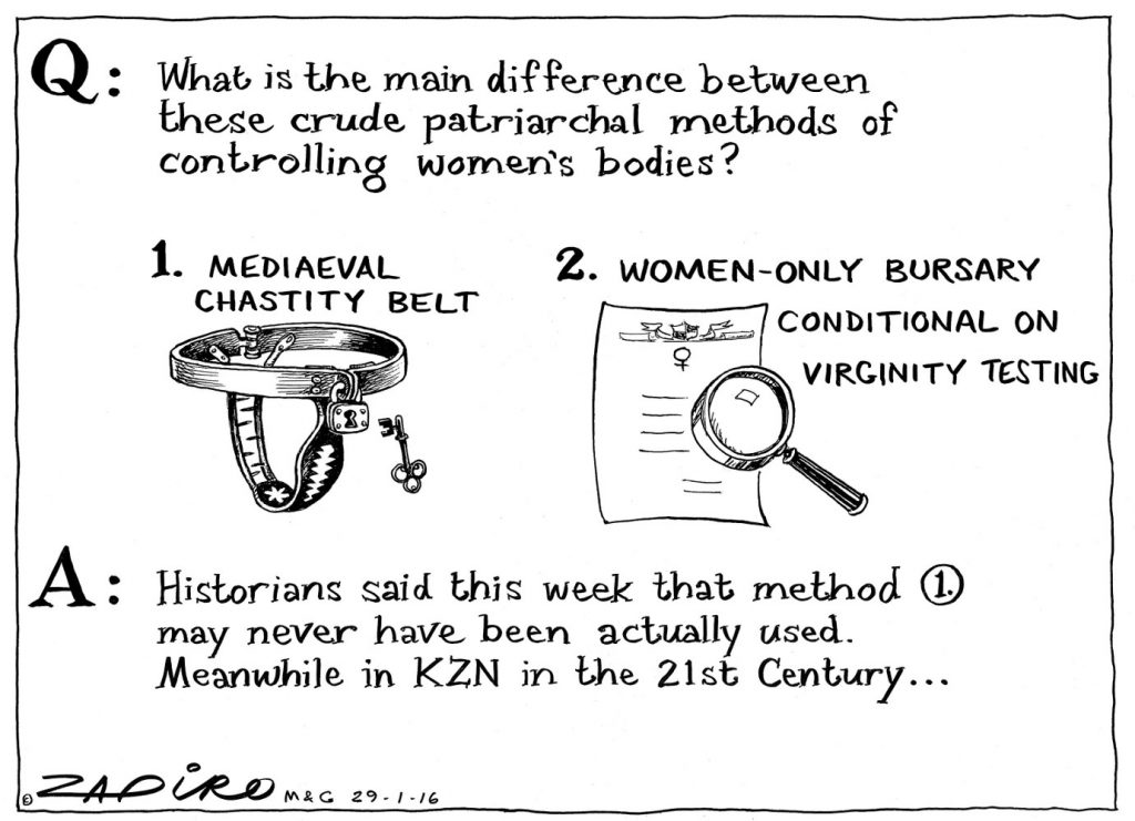 Zapiro: KZN policy goes Medieval