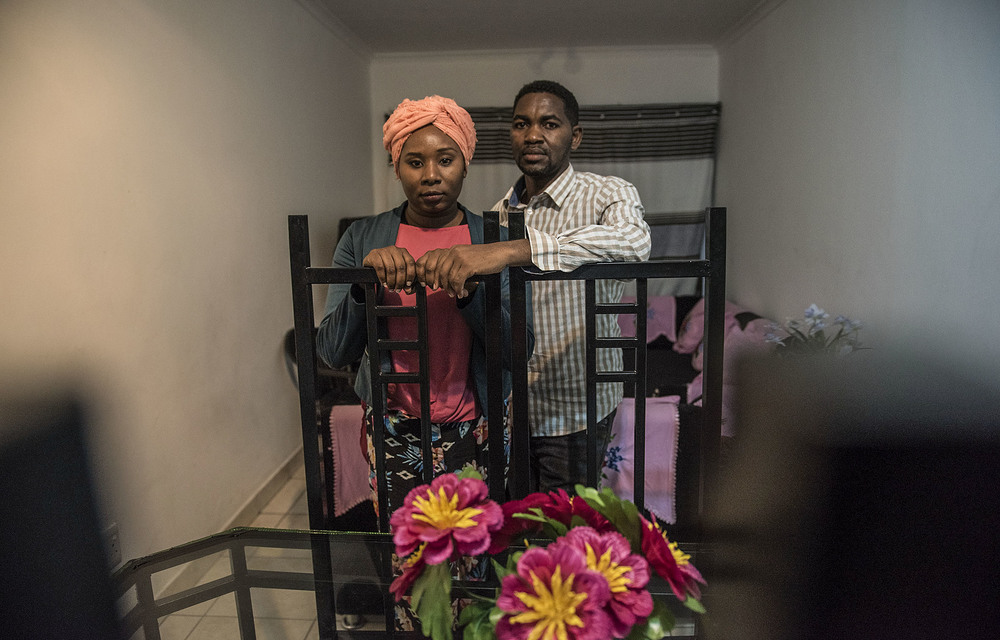 Love from afar: Sudanese exiles Abdulaziz Mukhtar and his wife Safa Musa