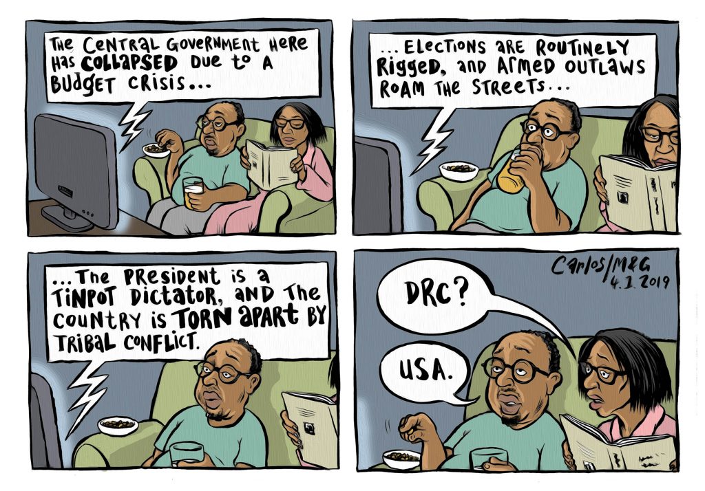 Carlos: DRC or the USA?