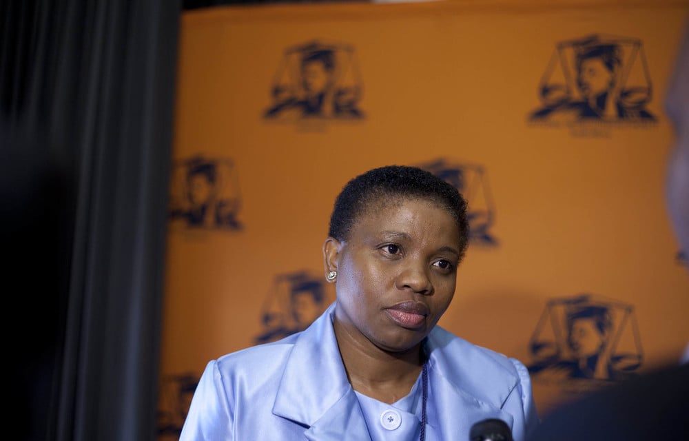Nomgcobo Jiba was dismissed by President Cyril Ramaphosa in April