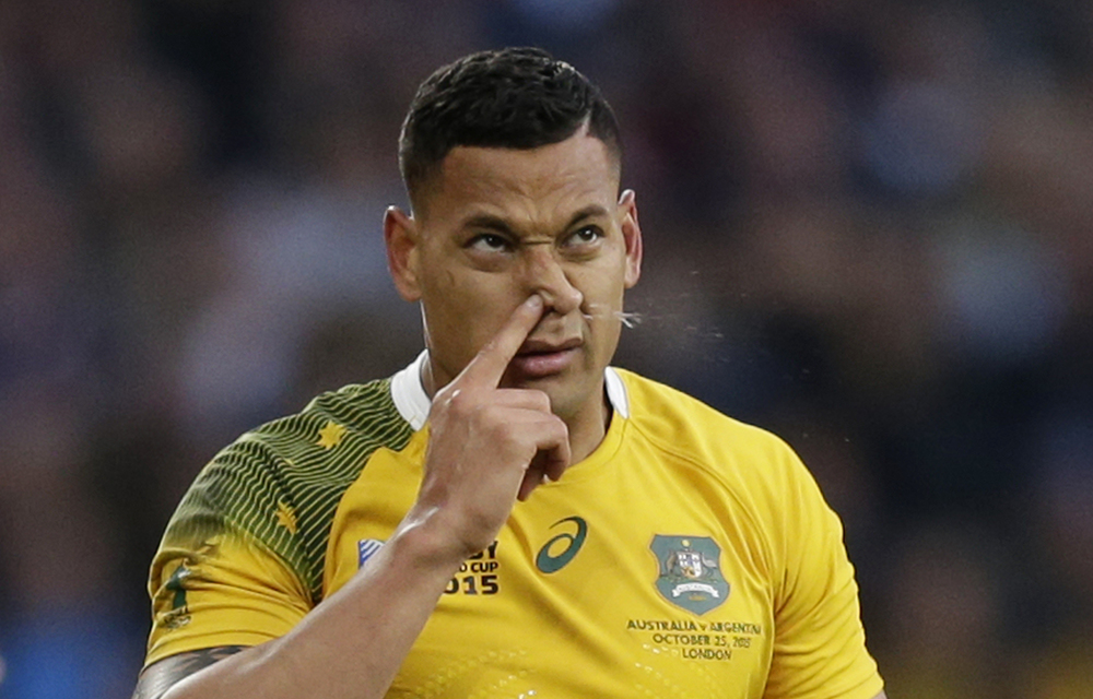 Bloop: Israel Folau's crowdfunding campaign attracted criticism