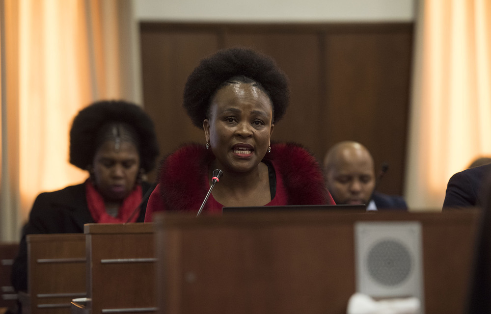 Mkhwebane to oppose court action by Gordhan