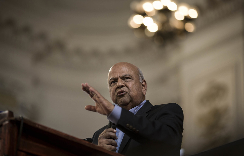 Public Enterprises Minister Pravin Gordhan.