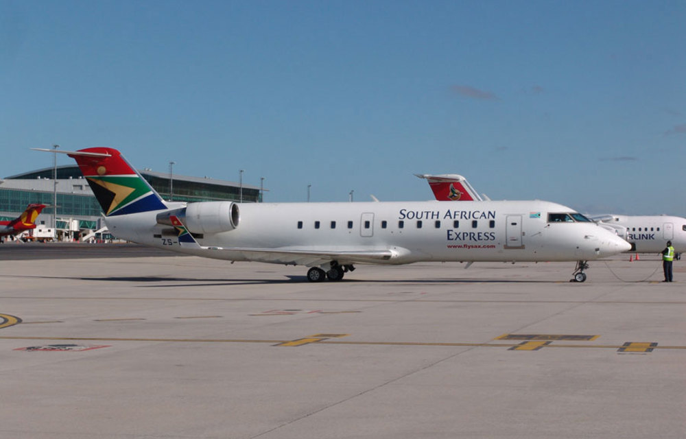 South African Express postponed 24 hours of flights on Wednesday.