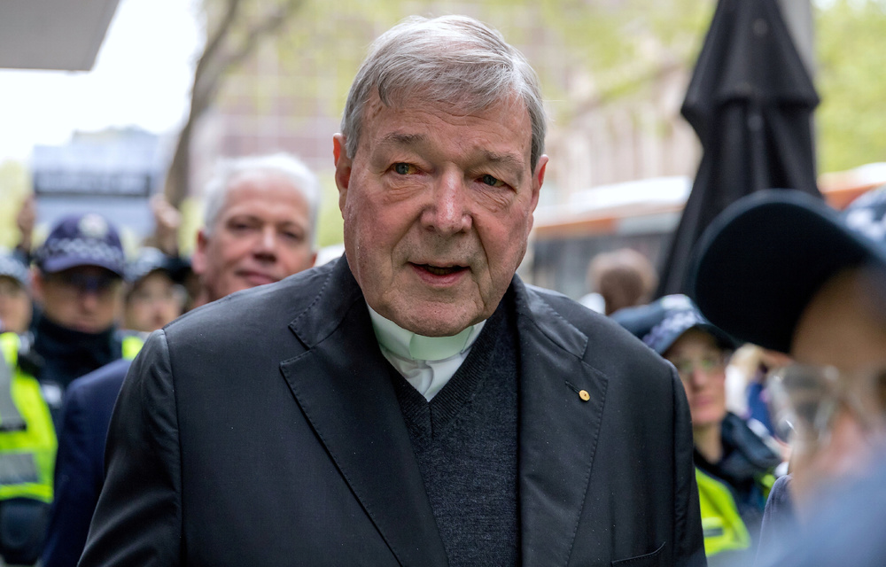 Cardinal George Pell was convicted in December of sexually abusing the two boys in 1996 and 1997 at St Patrick's Cathedral shortly after he was appointed Archbishop of Melbourne.