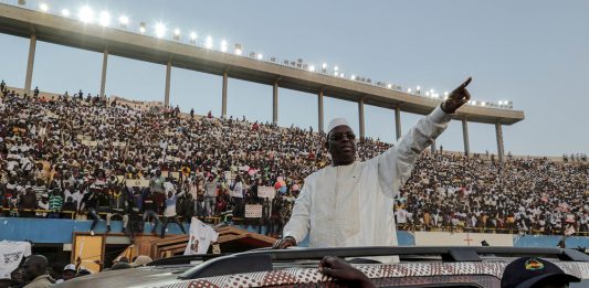 Secret weapon: Macky Sall easily won the 2019 presidential election.