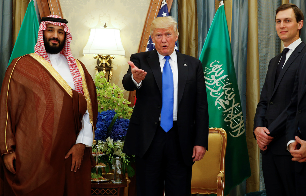 Following a phone call between DOnald Trump and Prince Mohammed bin Salman