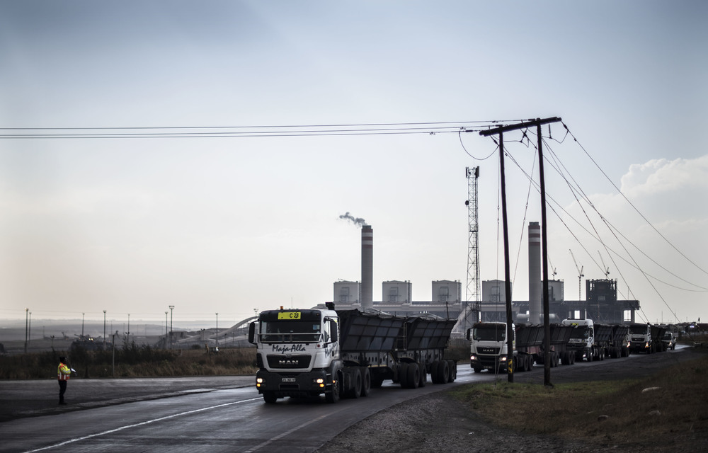 Carrying coal: Parliament reported  that Kusile