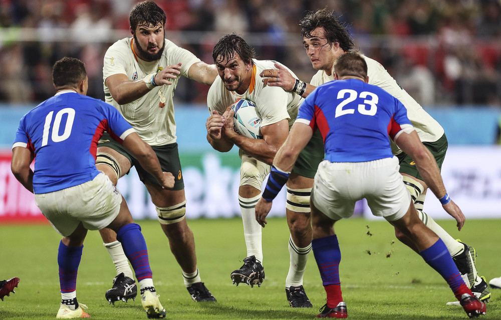 Springbok rugby player Eben Etzebeth