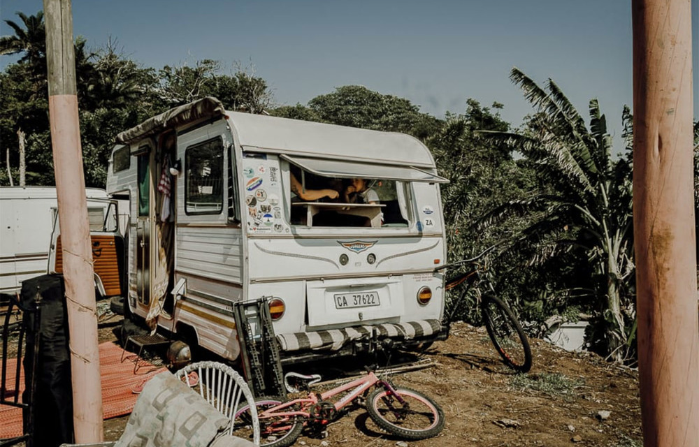 Home is where the heart is: This 1974 Volkswagen Jurgens campervan became the Alfino family’s new home