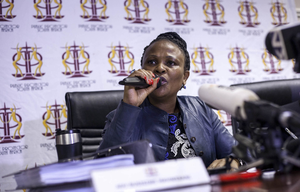 Public protector office asked to pay for Mkhwebane’s ‘spiritual war’