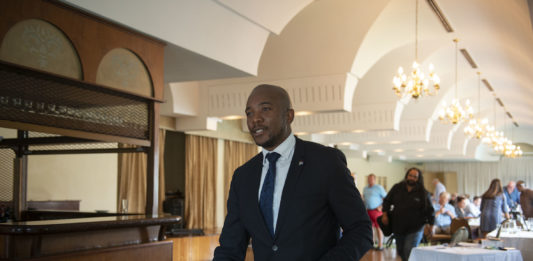 February 05 2020 Former Da Party Leader Mmusi Maimane Addressed The Cape Town Press Club At The Kelvin Grove Club In Newlands On Wednesday. Photo By David Harrison