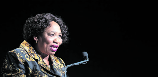 Minister of Basic Education Angie Motshekga praised the hard work of teachers, which she said was behind South Africa's improved matric results, at the National Teaching Awards. (Delwyn Verasamy)