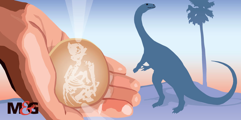 Easter eggs from the most South African dinosaur