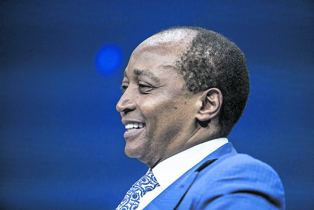 South African billionaire, Patrice Motsepe, has also pledged to spend R1-billion rand on fighting the Covid-19 pandemic in South Africa. (Dania Maxwell/Bloomberg via Getty Images)