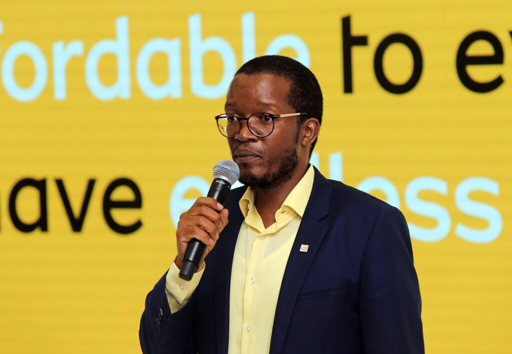 Godfrey Motsa, MTN chief executive South Africa, explains how the company is helping during the Covid-19 crisis at a media briefing