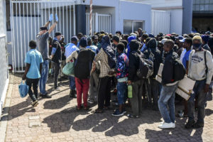 Durban Screens And Registers Displaced People Before Going To Shelters In South Africa