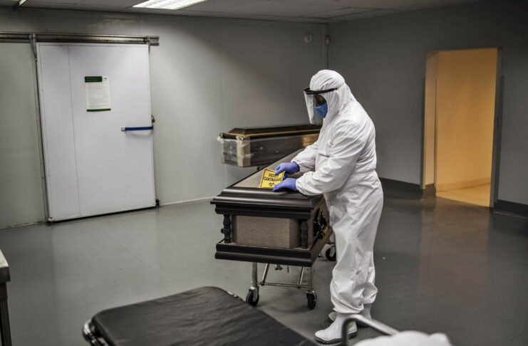 Safrica Health Virus Funeral