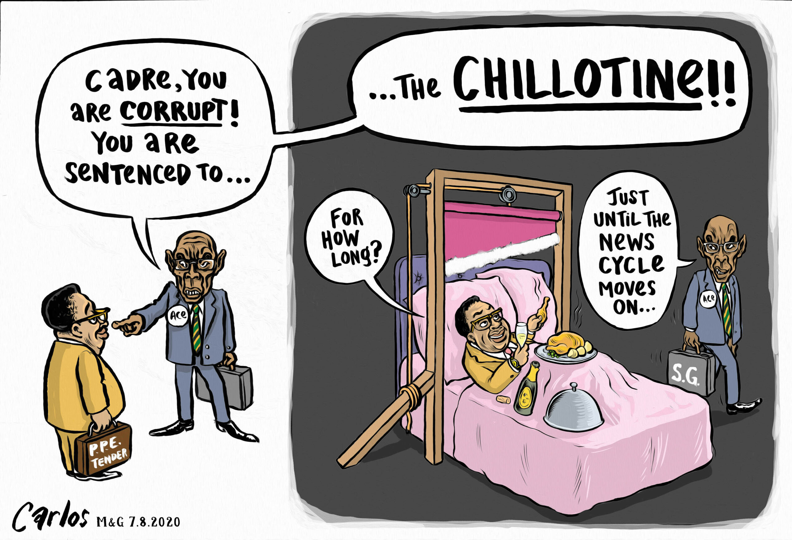 Carlos on quaranting the ANC's corrupt - The Mail & Guardian Carlos on quaranting the ANC's corrupt - The Mail & Guardian