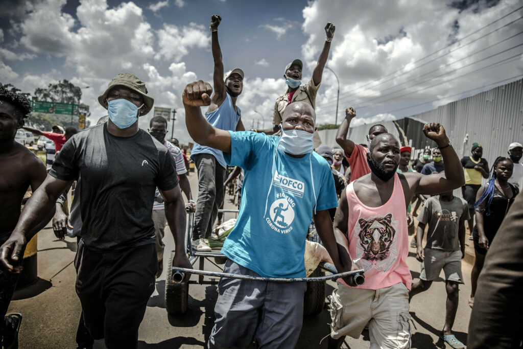 Kenya Health Virus Demonstration