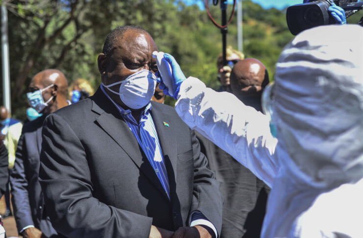 President Cyril Ramphosa Visits Rand Water After Covid 19 Outbreak