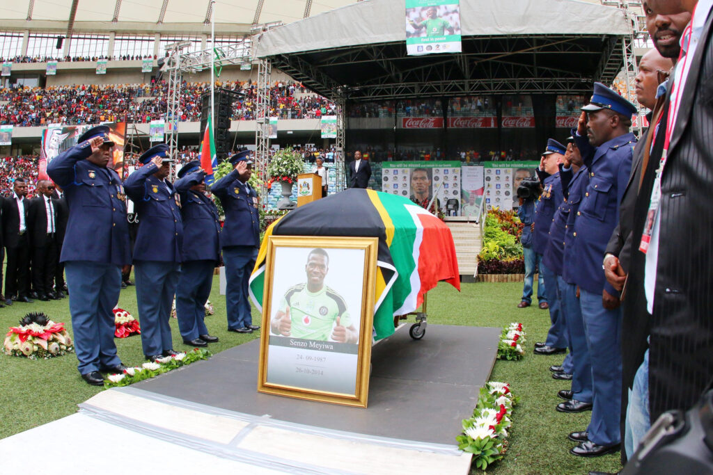 Senzo Meyiwa Funeral Service Held In Durban