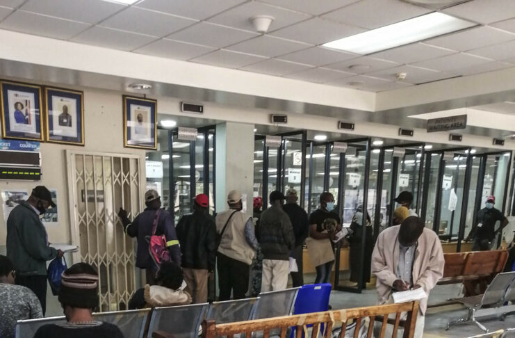 Chris Hani Baragwanath Academic Hospital No Social Distansing