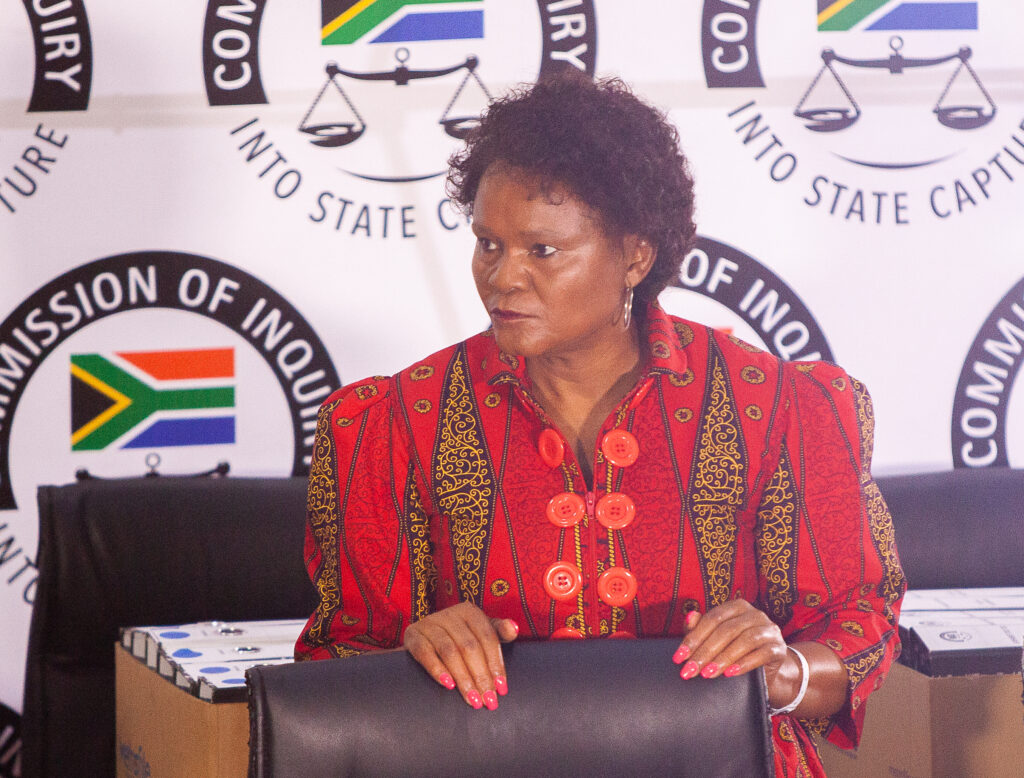 Yakhe Kwinana Testifies Before The Zondo Commission In South Africa