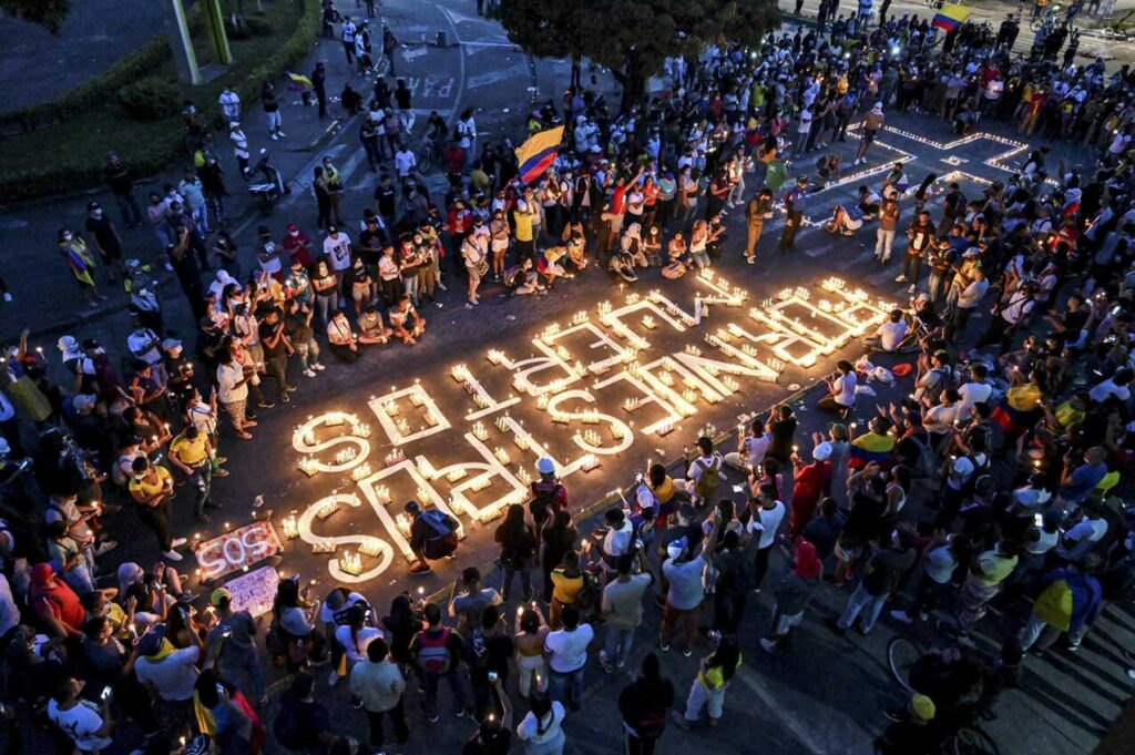 Colombia Politics Protest Rights