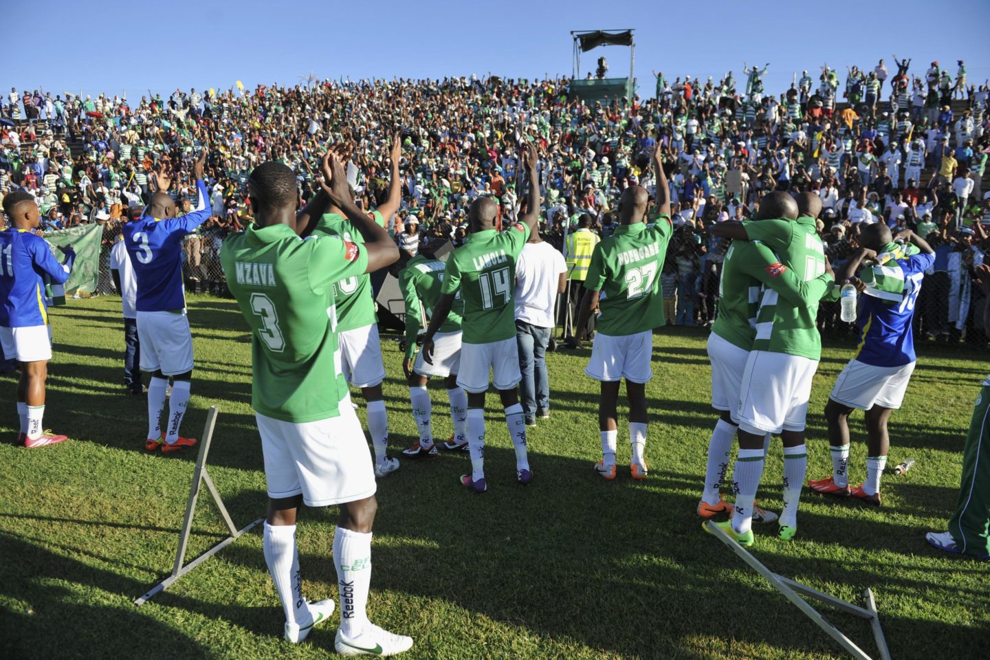 Bloemfontein Celtic fans after an emotive video circulated showing