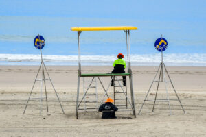 Heavy Police Presence On South African Beaches Following Covid 19 Regulations
