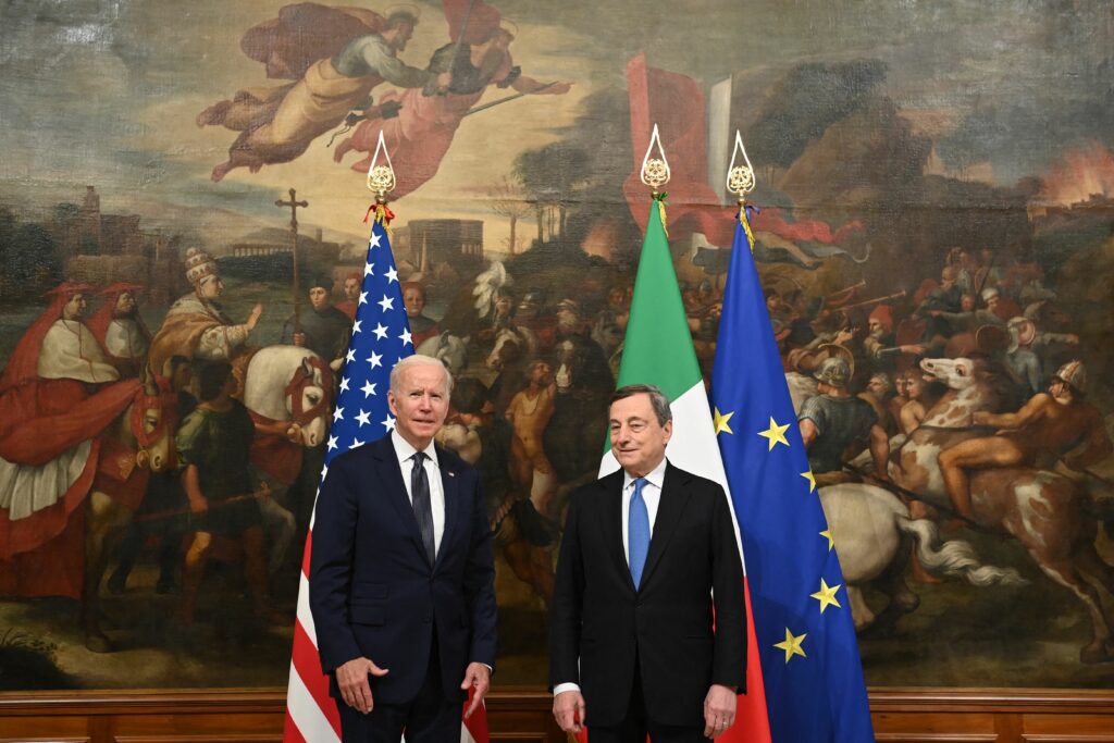 Italy Us Politics Diplomacy