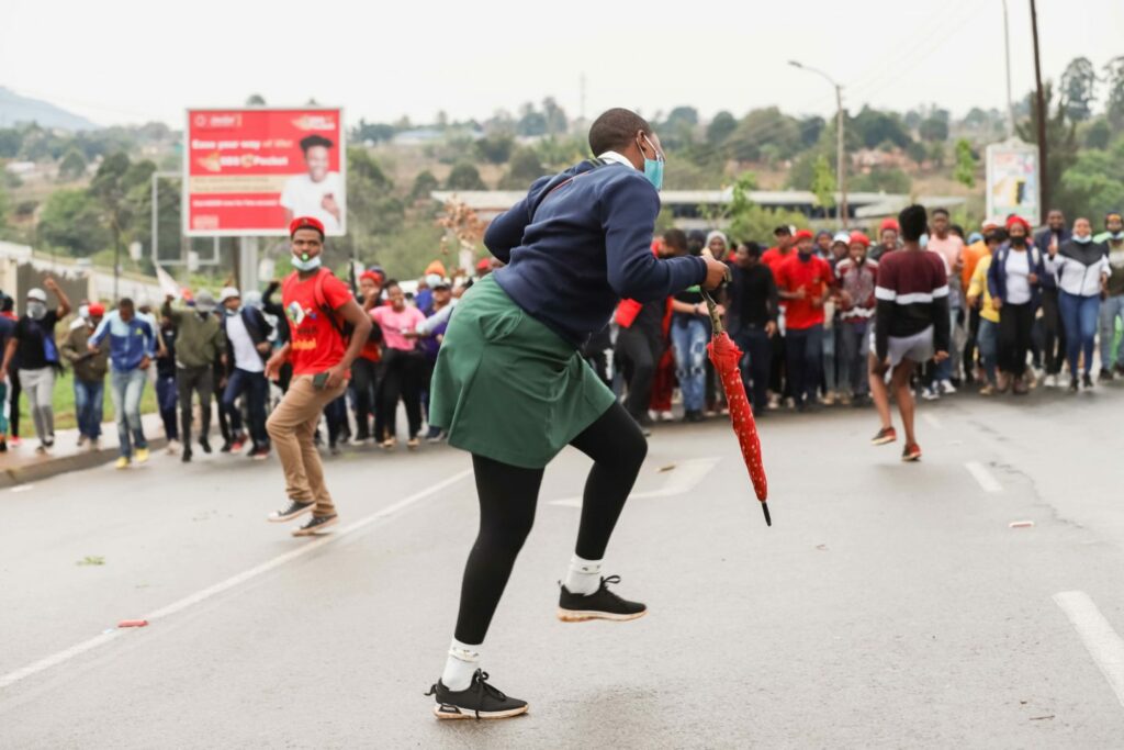 Eswatini army brutalises students boycotting exams