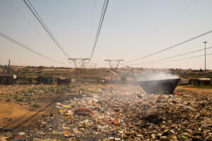 Dumping Site At The Vosman Informal Settlement Emalahleni. Andymkosi