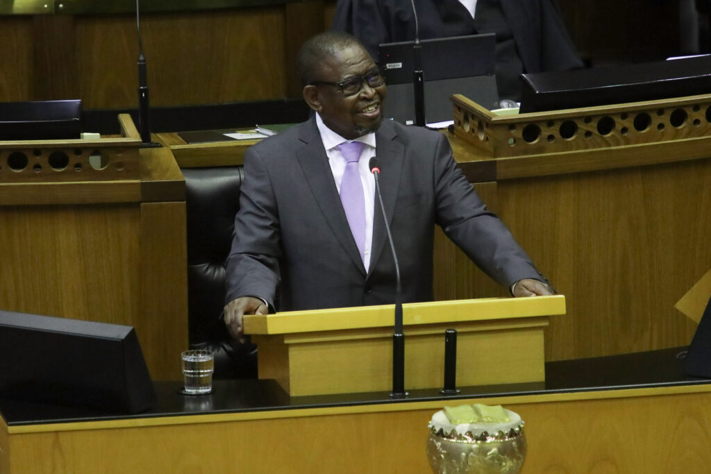 New Finance Minister Enoch Godongwana Presents Mid Term Budget