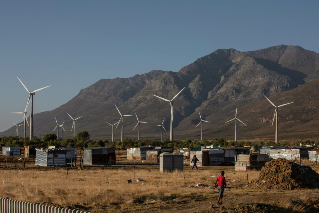 South African Renewable Energy At Gouda Wind Facility