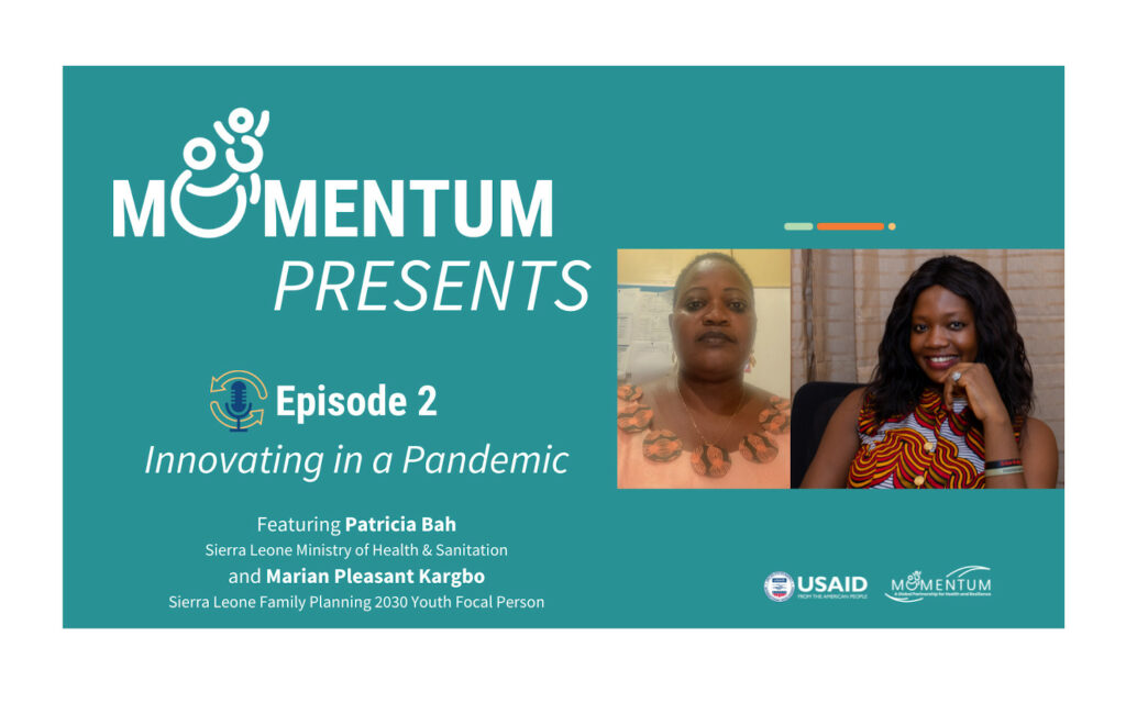 MOMENTUM presents women and children healthcare podcast series