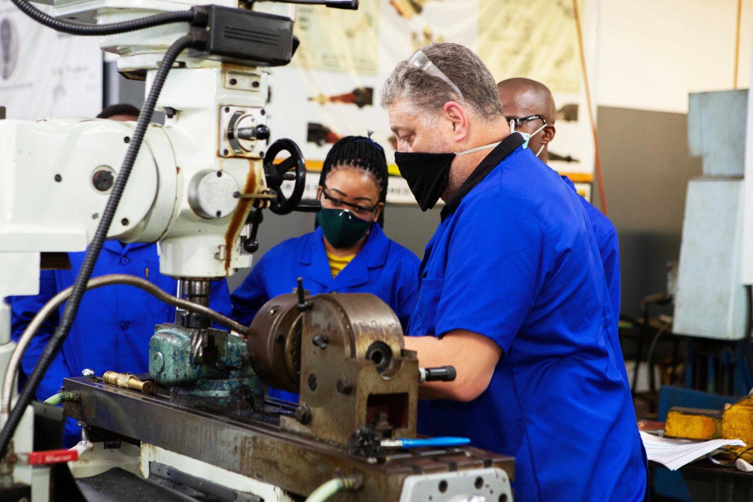 Automotive component manufacturing industry now driving its skills