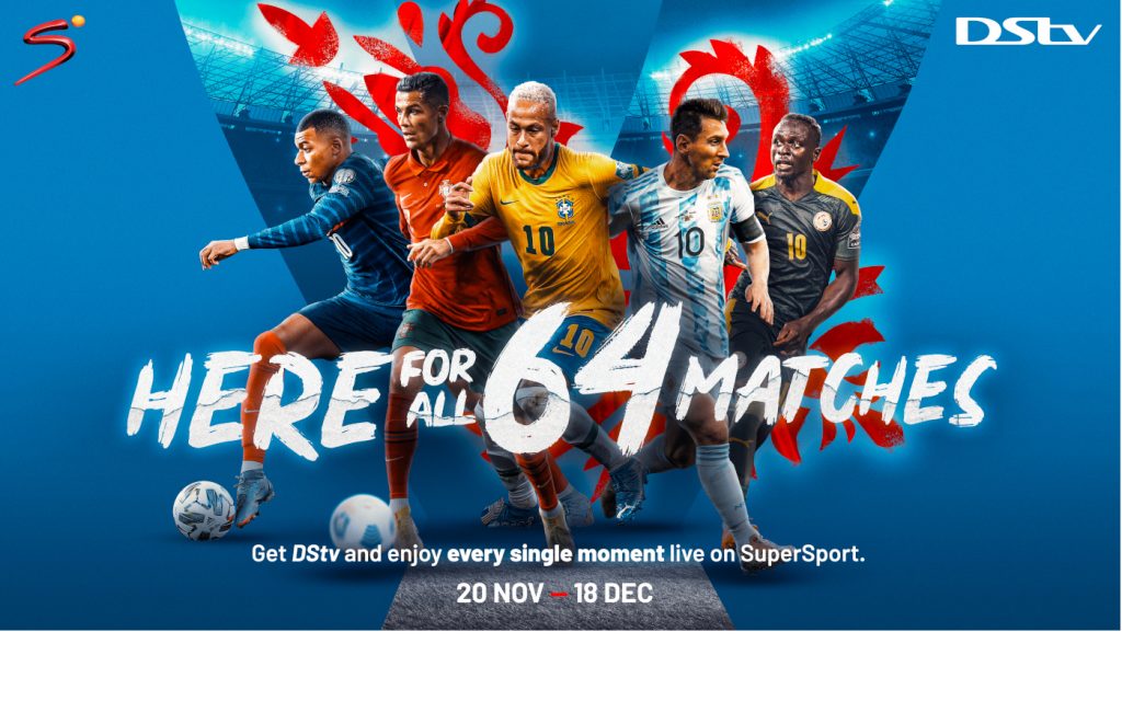 DStv Stream All The 2022 FIFA World Cup Action With Unlimited Data In 
