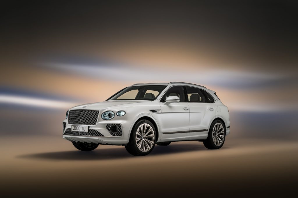 Eco-friendly Bentley Bentayga Odyssean Edition debuts