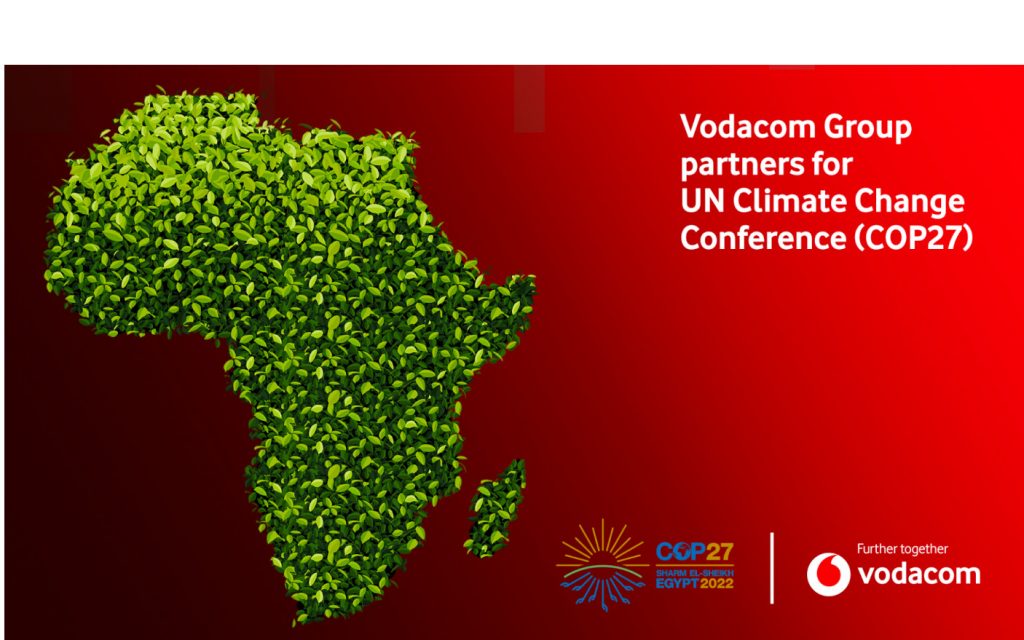 Vodacom Group joins COP27 as principal partner for communications
