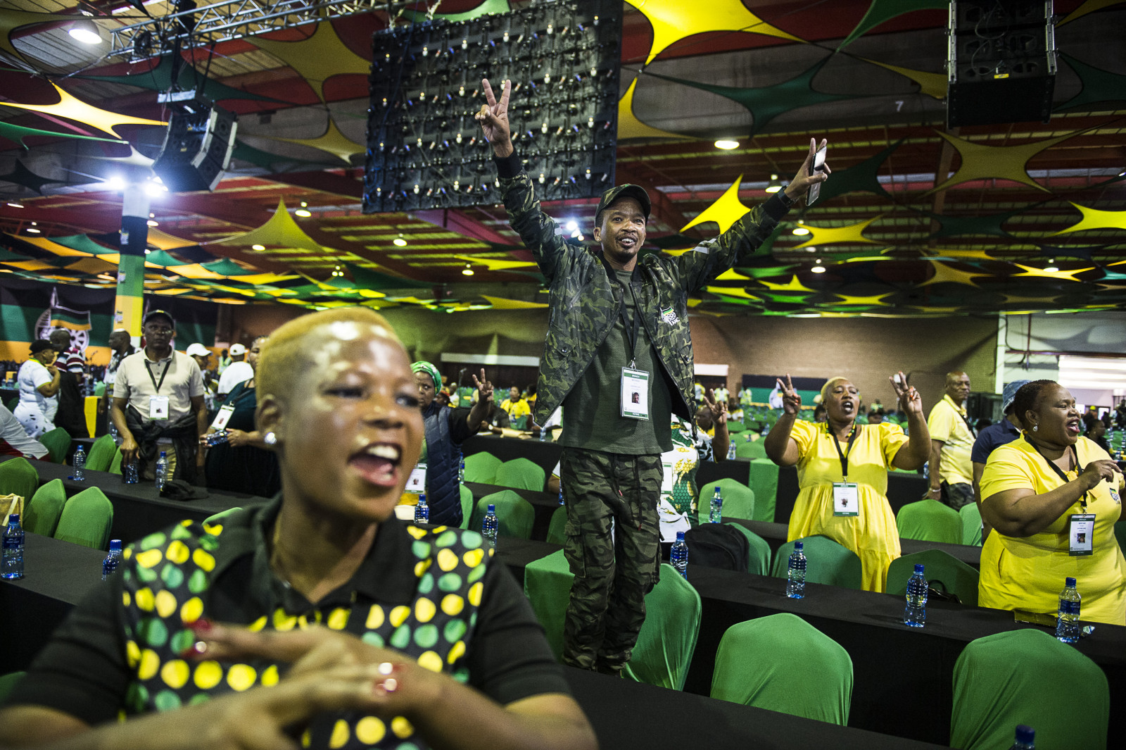 Overheard at Nasrec Day two of the ANC conference, 17 December The