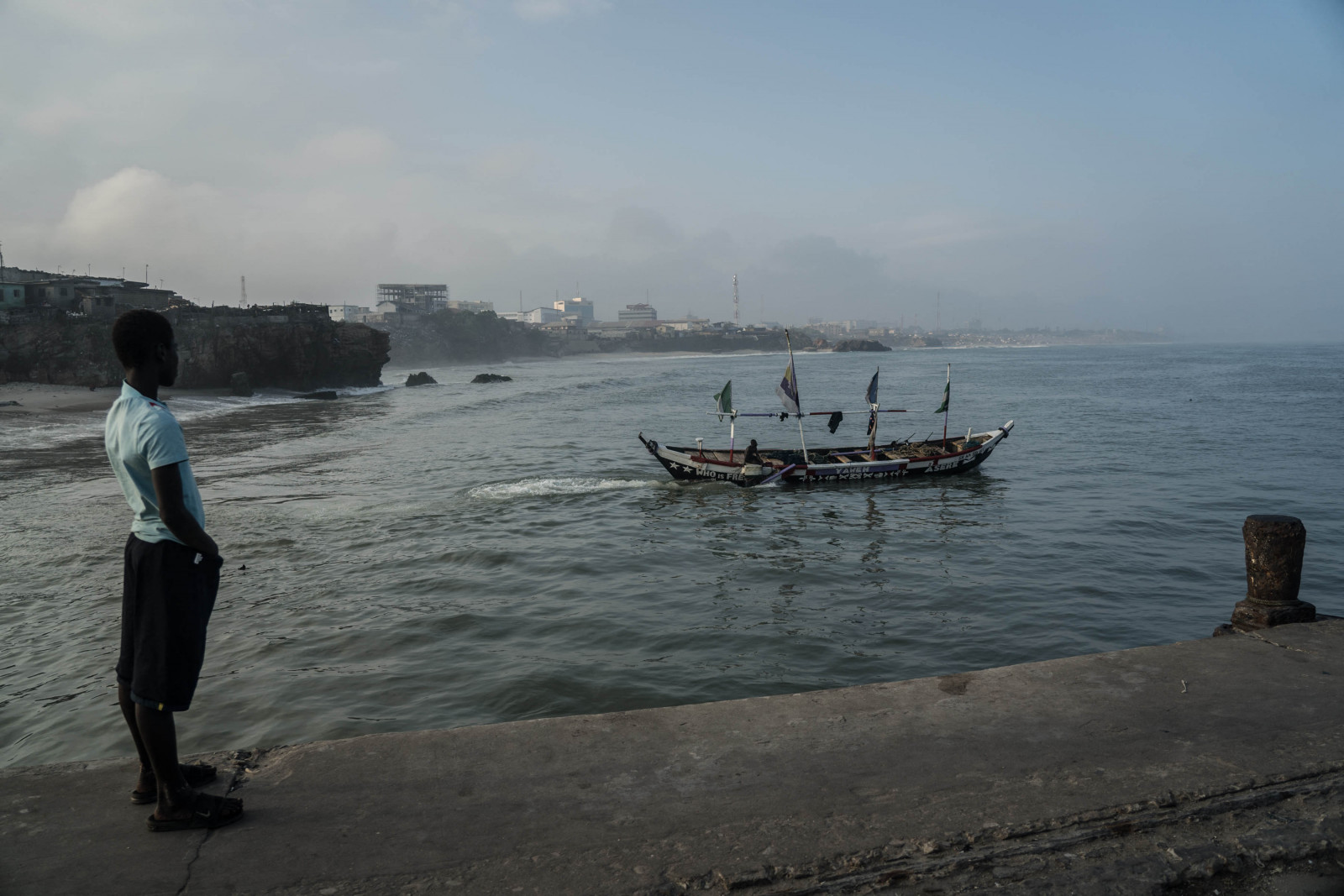 Ghana: A life’s work washed into the ocean