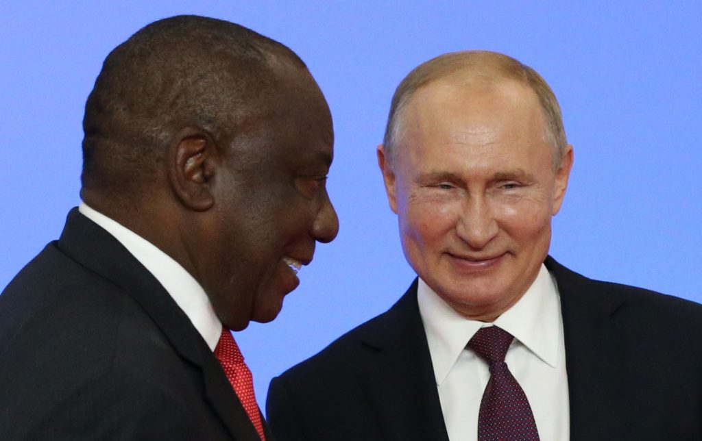 Putin Ramaphosa