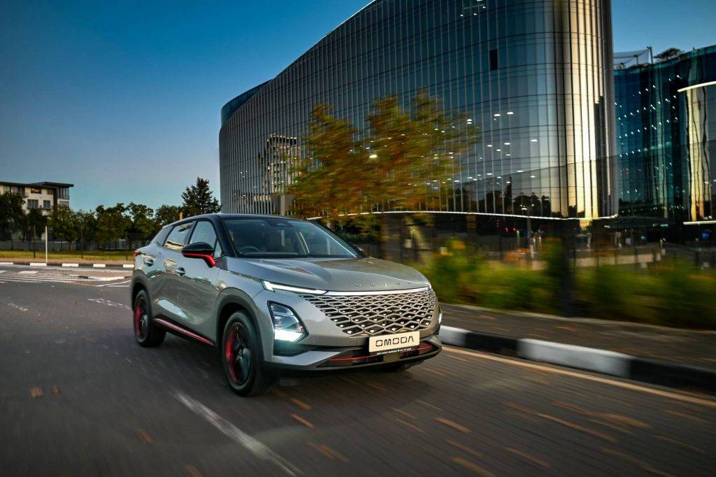 The Omoda is the Chery on top