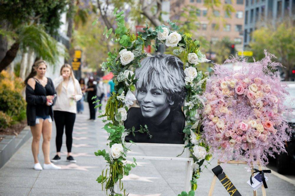 Tina Turner's Hollywood Walk Of Fame Star