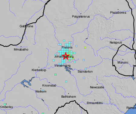 Johannesburg earthquake is strongest in six years