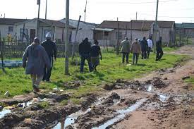 Residents force Nelson Mandela Bay councillors to walk in streets flowing with sewage